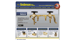 Desktop Screenshot of andersonbrass.com